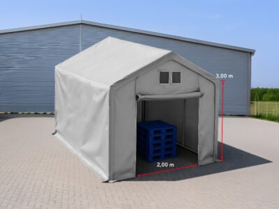 3x6m Grey Industrial Tent