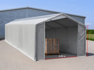 6x12m Grey Industrial Tent
