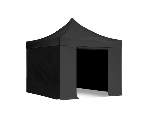 3x3m-Gazebo-OpenDoor-Black 3x3m-Gazebo-OpenDoor-Black