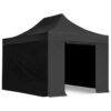 3×4.5m-Gazebo-OpenDoor-Black 3×4.5m-Gazebo-OpenDoor-Black