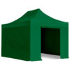 3×4.5m-Gazebo-OpenDoor-Green