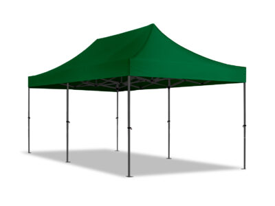 3x6m Pop Up Gazebo Premium Green