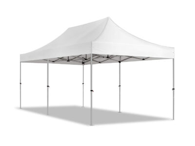 3x6m Pop Up Gazebo Elite White