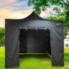 Gazebo 3x3m Black Sidewalls Gazebo 3x3m Black Sidewalls