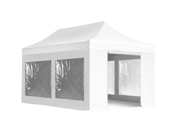 3×4.5-Professional-Gazebo-With-Windows-White 3×4.5-Professional-Gazebo-With-Windows-White