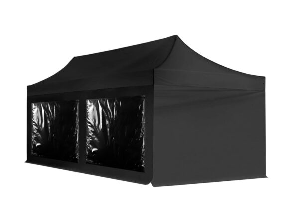 3×6-Professional-Gazebo-With-Windows-Black 3×6-Professional-Gazebo-With-Windows-Black