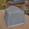 3.5x5m Grey PVC 800 Carport-2