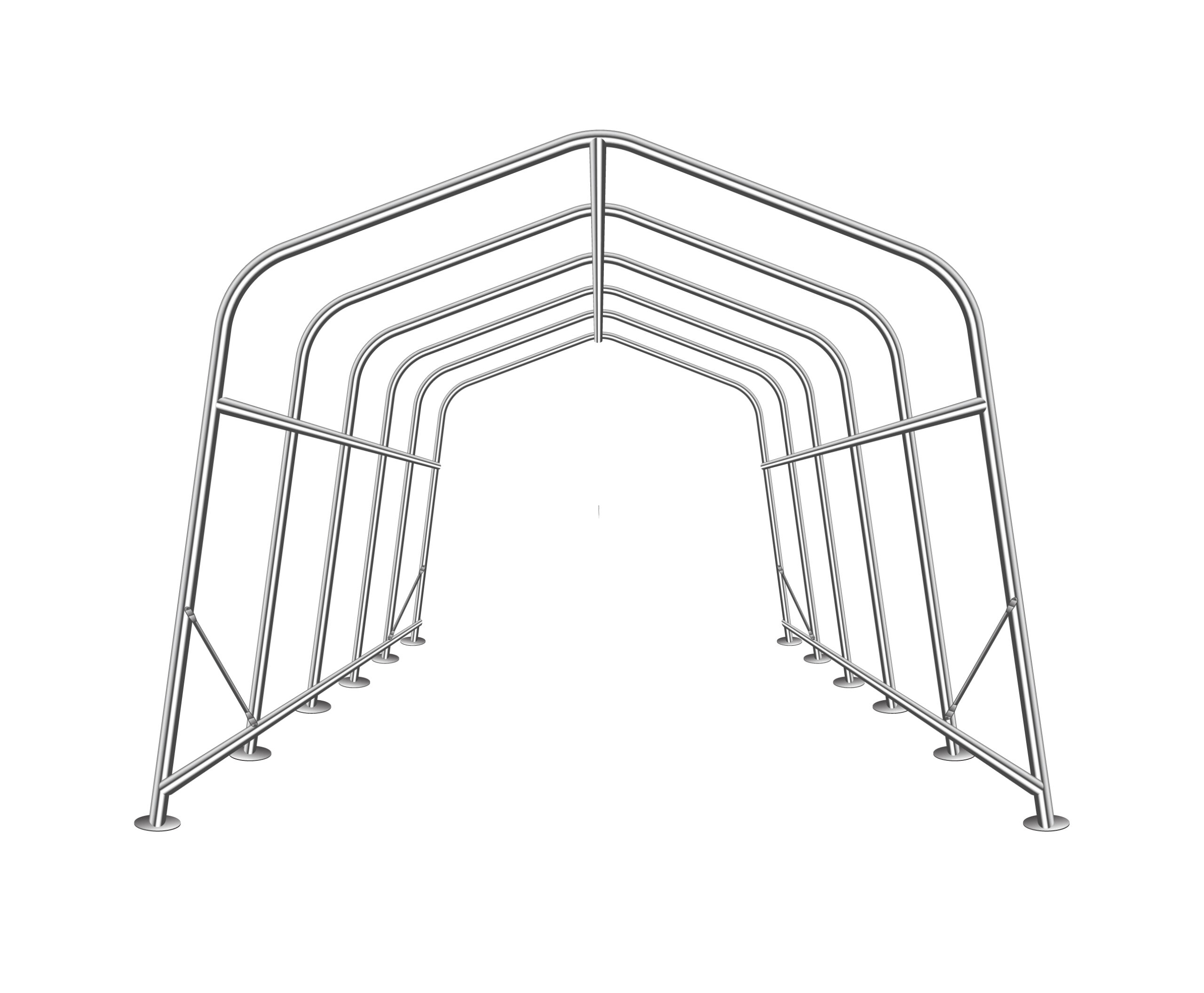 Carport-3.3×6-side