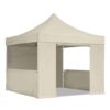 3x3m-Gazebo-OpenDoor-HalfWall-Cream 3x3m-Gazebo-OpenDoor-HalfWall-Cream
