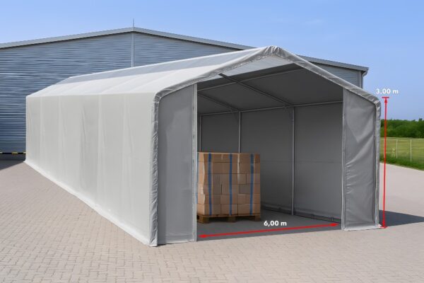 8x12m-Grey Zip-up-3m-Height 8x12m-Grey Zip-up-3m-Height