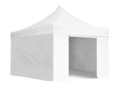 4x4m Pop Up Gazebo Elite 4 sides White