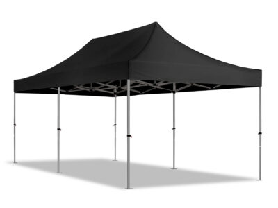 4x8m Pop Up Gazebo Elite Black