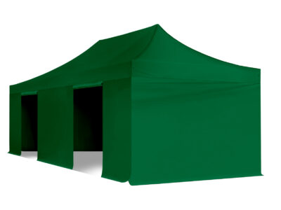 4x8m Pop Up Gazebo Elite 4 sides Green