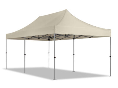 4x8m Pop Up Gazebo Elite Cream
