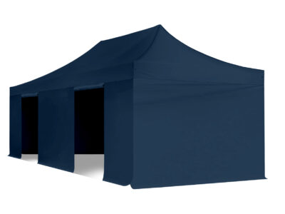 4x8m Pop Up Gazebo Elite 4 sides Midnight Blue