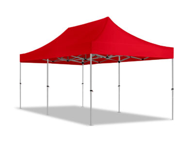3x6m Pop Up Gazebo Elite Red