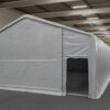 Side view industrial tent Side view industrial tent