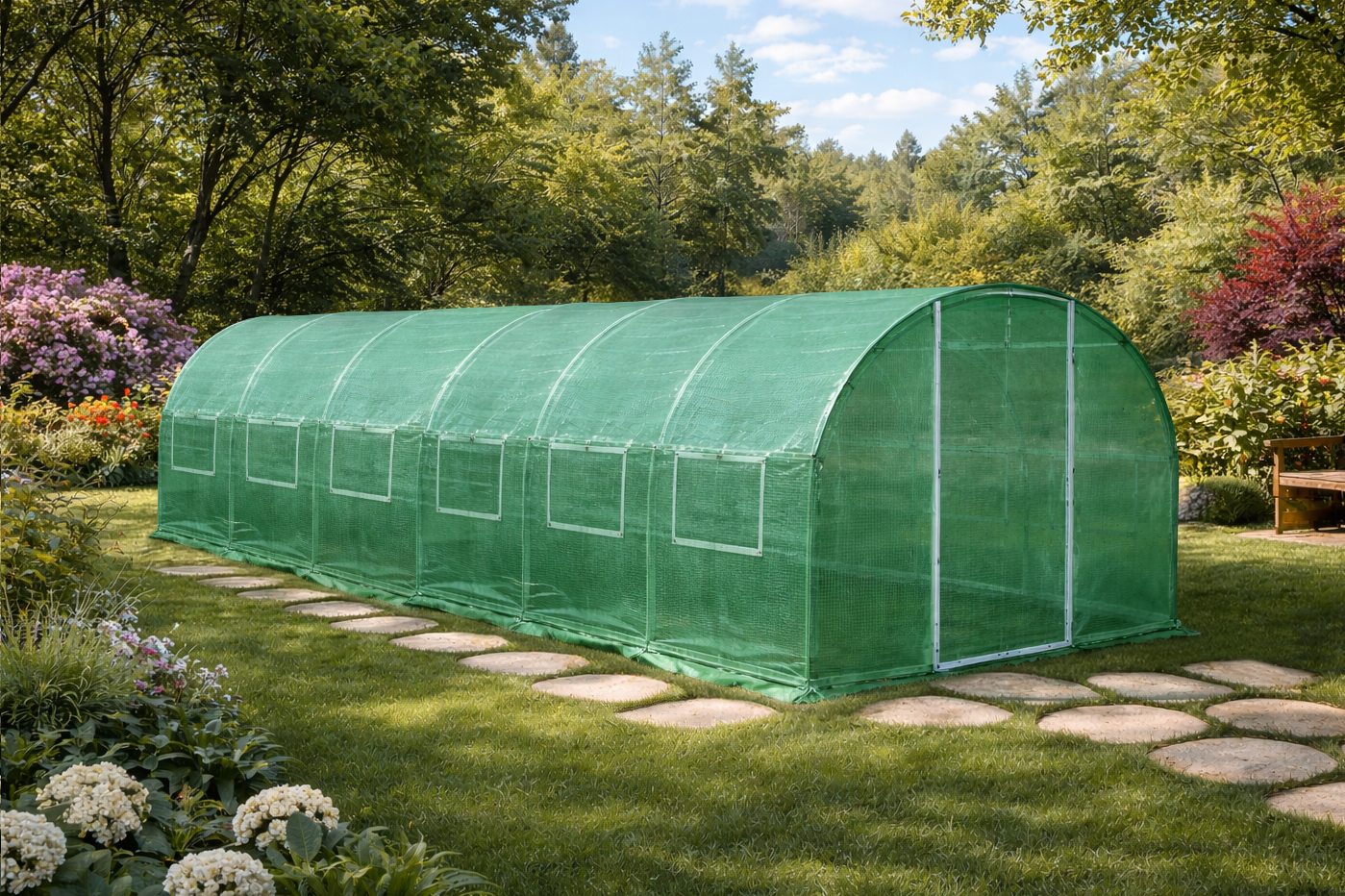 3x6m Poly Tunnel Green 3x6m Poly Tunnel Green