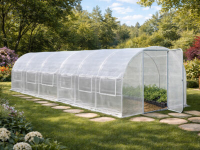 3x6m Premium White Polytunnel