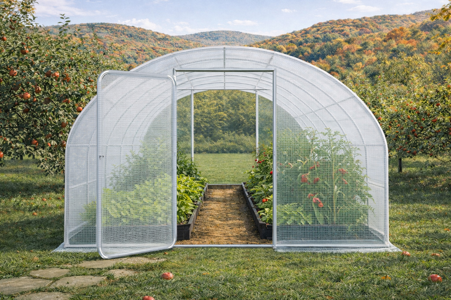 4x6m Front Open White 4x6m Front Open White