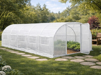 4x10m Premium White Polytunnel