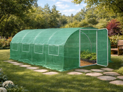 4x8m Premium Green Polytunnel