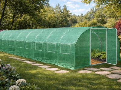 3x8m Premium Green Polytunnel