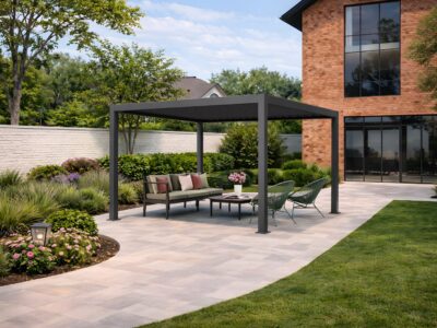 3x4m Grey Pergola