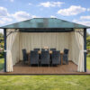 Polycarbonate roof 3×4 beige net Polycarbonate roof 3×4 beige net
