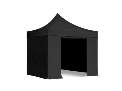 2x3m Pop Up Gazebo Premium 4 sides Black