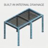 3×6-Pergola-drainage 3×6-Pergola-drainage