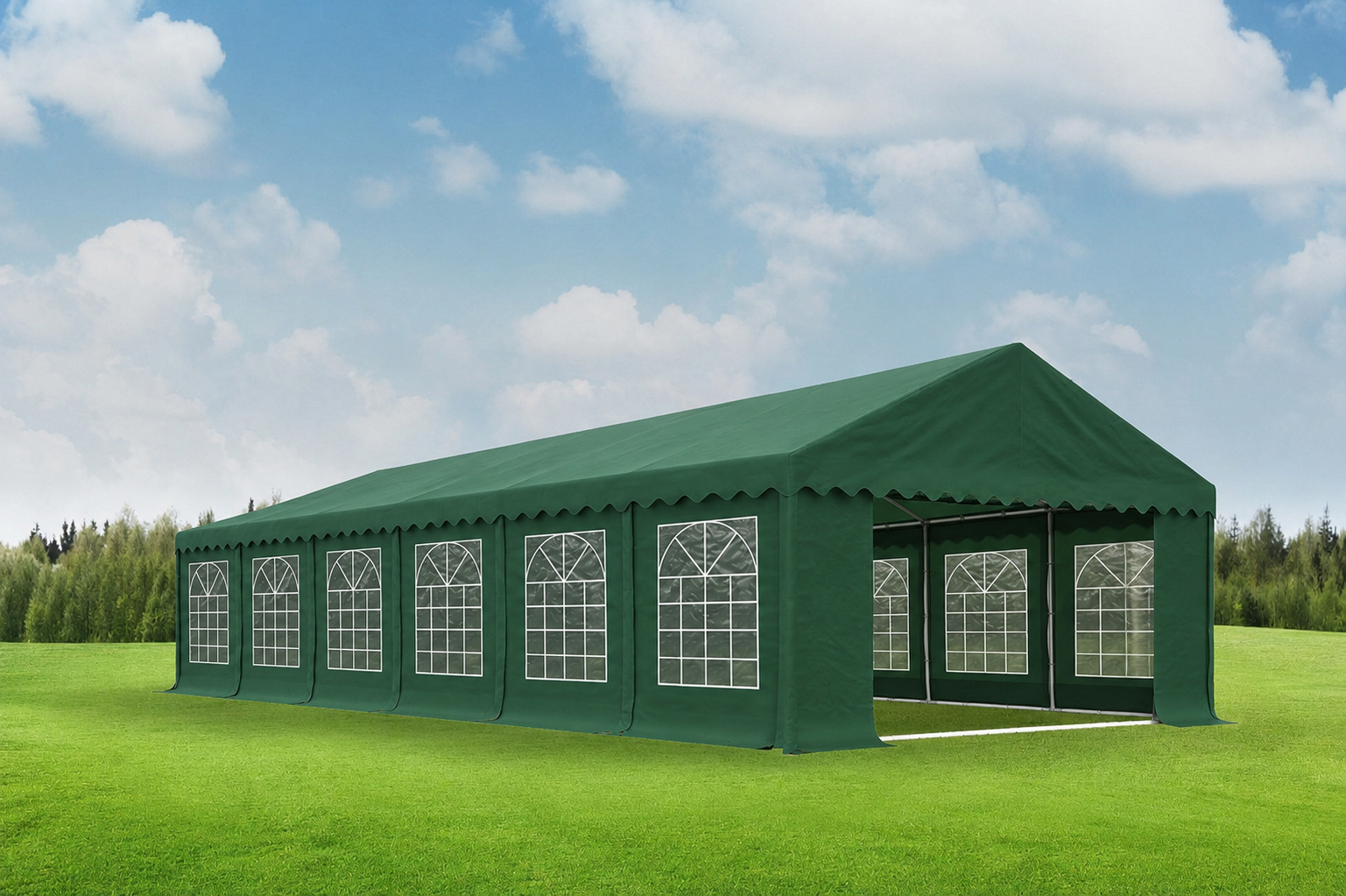 6×12 Green open door 6×12 Green open door