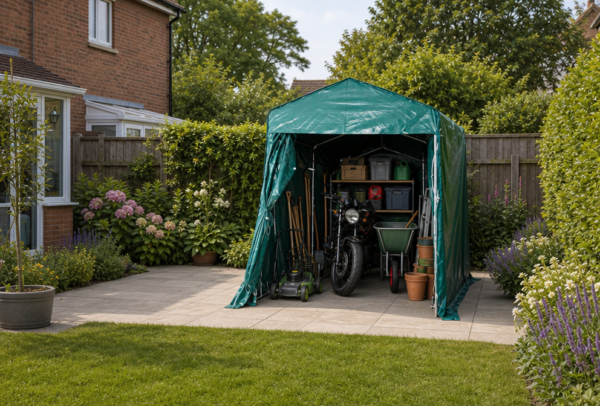 Garden small carport