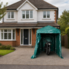 Small carport front of house